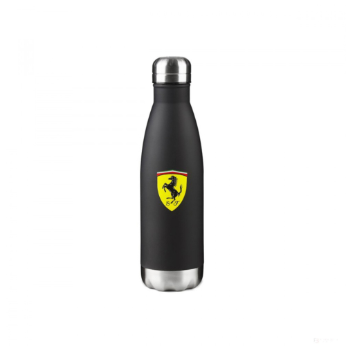 Ferrari Collectibles - SF Rozsdamentes Palack (Fekete)
